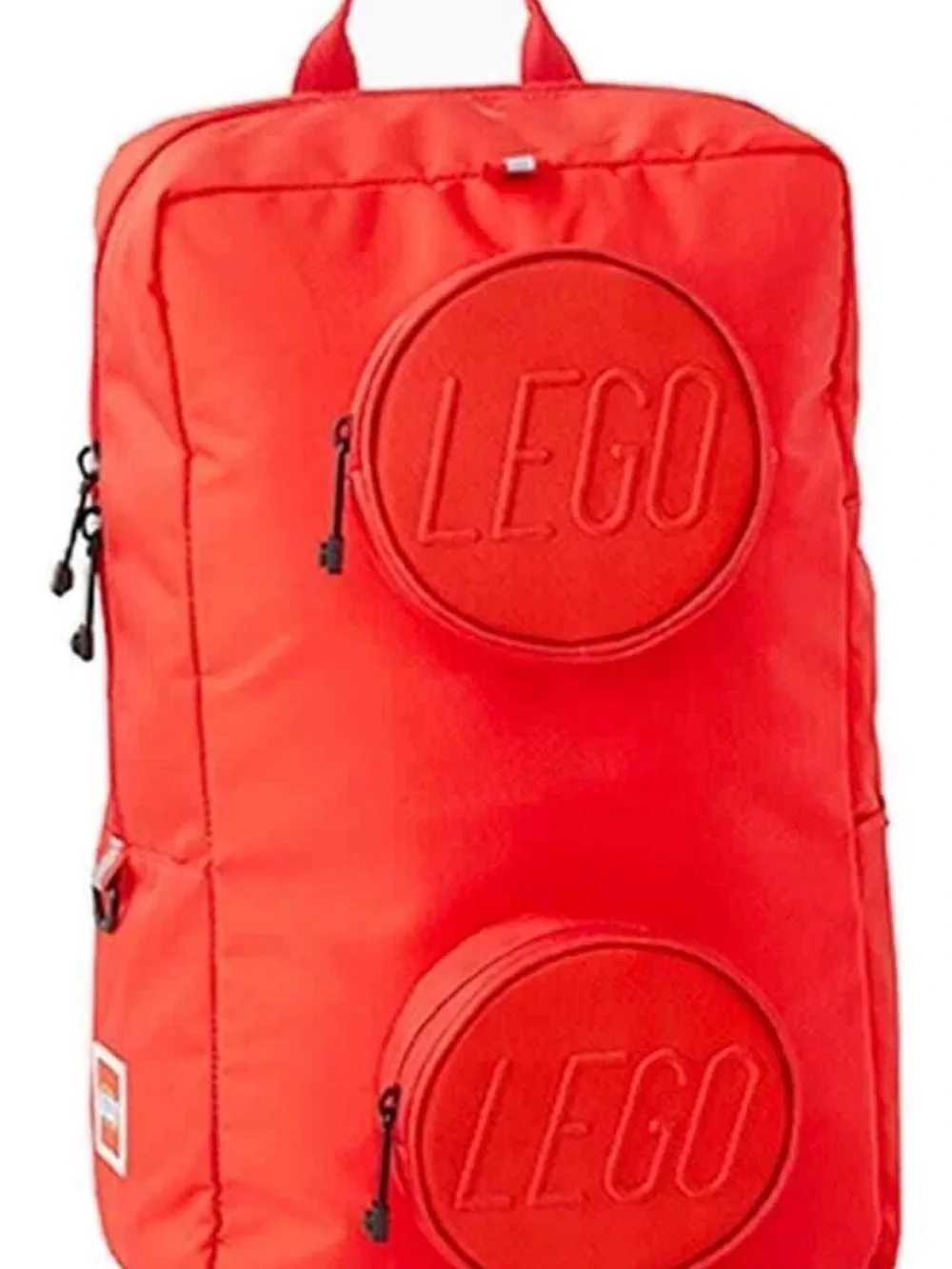 Lego Red Men's Brick-Style Backpack - Picture 3 of 8